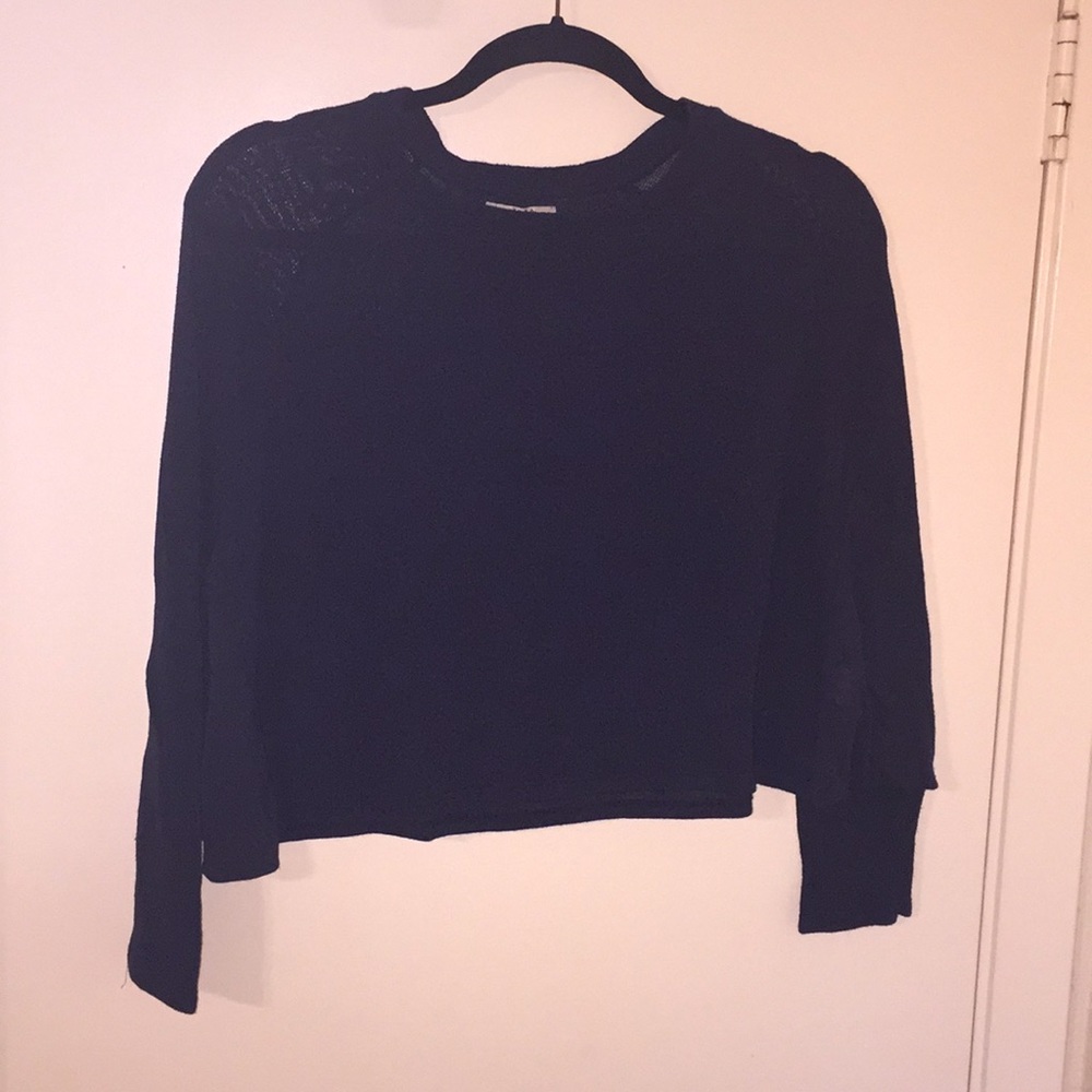 Cropped Zara sweater